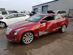 Salvage cars for sale at Elgin, IL auction: 2017 Cadillac ATS Luxury