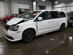 Salvage cars for sale from Copart Ham Lake, MN: 2017 Dodge Grand Caravan GT