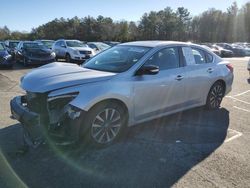 Salvage cars for sale from Copart Exeter, RI: 2017 Nissan Altima 2.5