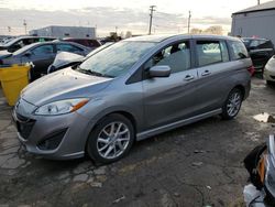 Mazda 5 salvage cars for sale: 2012 Mazda 5