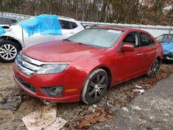 Salvage cars for sale from Copart Austell, GA: 2010 Ford Fusion SE