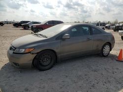 Vehiculos salvage en venta de Copart Houston, TX: 2008 Honda Civic LX