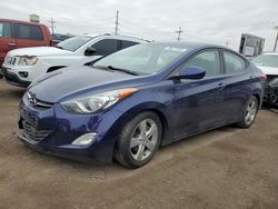 Salvage cars for sale at Dyer, IN auction: 2012 Hyundai Elantra GLS