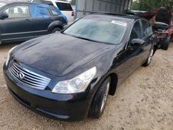 Salvage cars for sale from Copart Midway, FL: 2008 Infiniti G35
