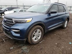 Ford Explorer xlt salvage cars for sale: 2020 Ford Explorer XLT