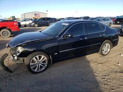 Salvage cars for sale at Amarillo, TX auction: 2008 Infiniti M35 Base
