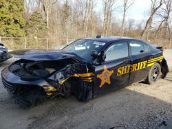 Salvage cars for sale from Copart Northfield, OH: 2015 Dodge Charger Police