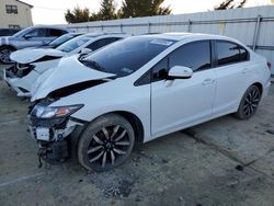 Salvage cars for sale from Copart Windsor, NJ: 2014 Honda Civic EXL