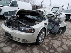 Salvage cars for sale at Wheeling, IL auction: 2004 Lincoln LS