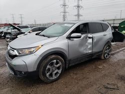 Salvage cars for sale at Elgin, IL auction: 2018 Honda CR-V EX