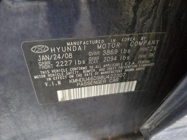 2008 Hyundai Elantra GLS