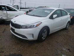 Salvage cars for sale at Elgin, IL auction: 2017 KIA Forte LX