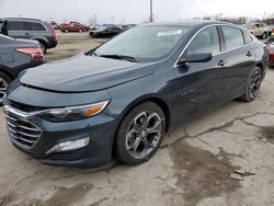 Salvage cars for sale at Indianapolis, IN auction: 2020 Chevrolet Malibu LT