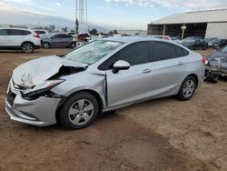 Salvage cars for sale from Copart Phoenix, AZ: 2017 Chevrolet Cruze LS