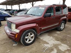 Vehiculos salvage en venta de Copart Temple, TX: 2008 Jeep Liberty Limited