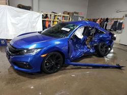 Salvage cars for sale from Copart Elgin, IL: 2019 Honda Civic Sport