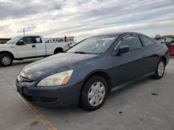 Salvage cars for sale at Wilmer, TX auction: 2004 Honda Accord LX
