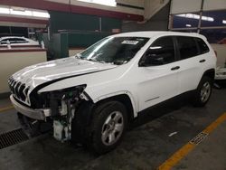 Salvage cars for sale at Dyer, IN auction: 2014 Jeep Cherokee Sport
