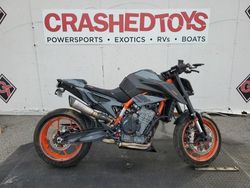 Salvage cars for sale from Copart Van Nuys, CA: 2021 KTM 890 Duke R