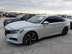Salvage cars for sale at Sikeston, MO auction: 2018 Honda Accord Sport