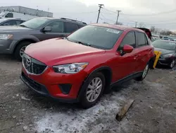 Salvage cars for sale from Copart Chicago Heights, IL: 2014 Mazda CX-5 Sport