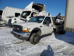 Salvage trucks for sale at Ebensburg, PA auction: 2001 Ford F350 Super Duty