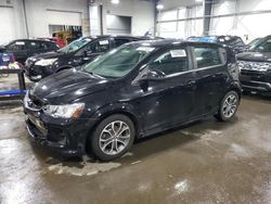 Salvage cars for sale at Ham Lake, MN auction: 2017 Chevrolet Sonic LT