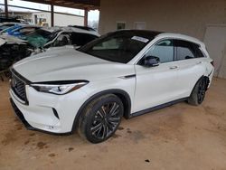 Salvage cars for sale at Tanner, AL auction: 2021 Infiniti QX50 Luxe
