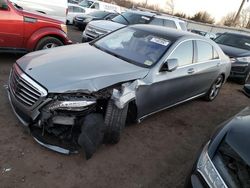 Salvage cars for sale at Hillsborough, NJ auction: 2014 Mercedes-Benz S 550