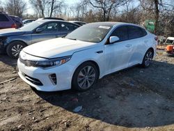 KIA Optima SX salvage cars for sale: 2016 KIA Optima SX