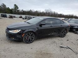Salvage cars for sale at Memphis, TN auction: 2015 Chrysler 200 S