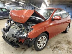 Salvage cars for sale at Wheeling, IL auction: 2009 Hyundai Elantra GLS