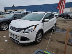 Salvage cars for sale at Woodhaven, MI auction: 2013 Ford Escape SEL