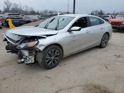 Salvage cars for sale at Fort Wayne, IN auction: 2020 Chevrolet Malibu LT