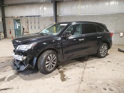 Salvage cars for sale from Copart Chalfont, PA: 2016 Acura MDX Technology