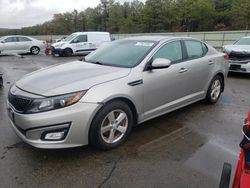 Salvage cars for sale at Brookhaven, NY auction: 2014 KIA Optima LX