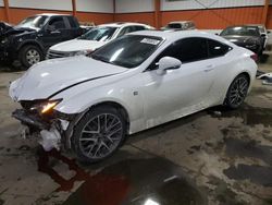 Salvage cars for sale at Rocky View County, AB auction: 2016 Lexus RC 350