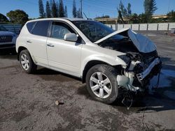 Salvage cars for sale at Miami, FL auction: 2007 Nissan Murano SL
