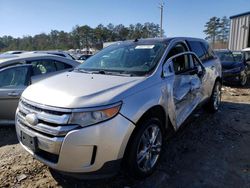 Ford Edge salvage cars for sale: 2012 Ford Edge SEL