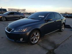 Vehiculos salvage en venta de Copart Wilmer, TX: 2009 Lexus IS 250