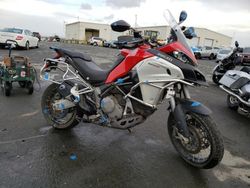 Salvage Motorcycles for sale at auction: 2017 Ducati Multistrada 1200