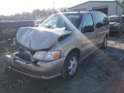 Salvage cars for sale at Ellenwood, GA auction: 2003 Oldsmobile Silhouette Luxury