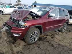 Jeep salvage cars for sale: 2018 Jeep Grand Cherokee Limited