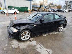 Salvage cars for sale at New Orleans, LA auction: 2011 BMW 128 I