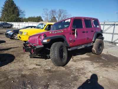 Salvage cars for sale from Copart Finksburg, MD: 2021 Jeep Wrangler Unlimited Sport