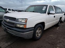 Salvage cars for sale from Copart Dyer, IN: 2003 Chevrolet Silverado C1500