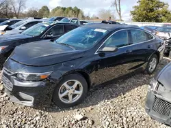 Salvage cars for sale at Florence, MS auction: 2017 Chevrolet Malibu LS