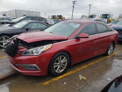 Salvage cars for sale from Copart Chicago Heights, IL: 2015 Hyundai Sonata SE