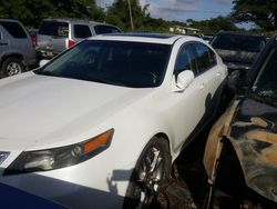 Flood-damaged cars for sale at auction: 2013 Acura TL Advance