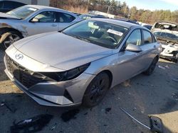 Salvage cars for sale from Copart Exeter, RI: 2021 Hyundai Elantra SEL